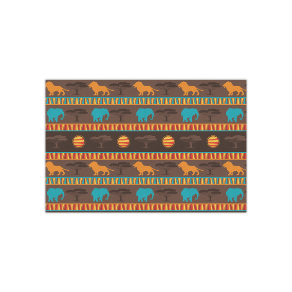 Custom African Lions & Elephants Small Tissue Papers Sheets - Heavyweight