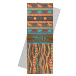 African Lions & Elephants Yoga Mat Towel (Personalized)