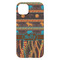 African Lions & Elephants iPhone 14 Pro Max Case - Back