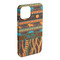 African Lions & Elephants iPhone 15 Plus Case - Angle