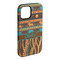 African Lions & Elephants iPhone 15 Plus Tough Case - Angle