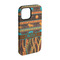 African Lions & Elephants iPhone 15 Tough Case -  Angle