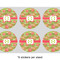 Lily Pads 3" Multipurpose Round Labels - Sheet