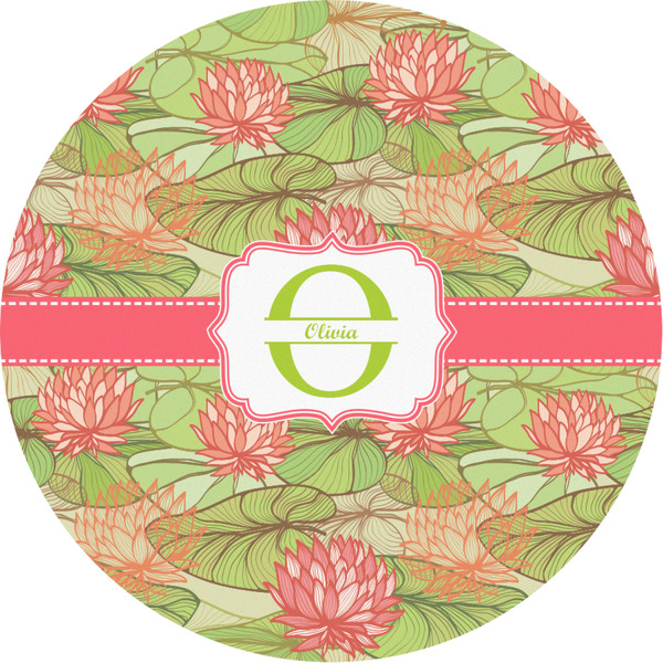 Custom Lily Pads Multipurpose Round Labels - 3" (Personalized)