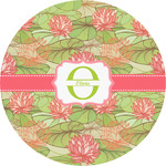 Lily Pads Multipurpose Round Labels - 5" (Personalized)