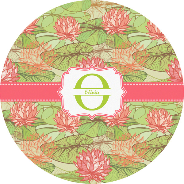 Custom Lily Pads Multipurpose Round Labels - 5" (Personalized)