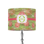 Lily Pads 8" Drum Lamp Shade - Fabric (Personalized)