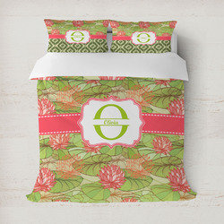Lily Pads Duvet Cover Set - Full / Queen (Personalized)