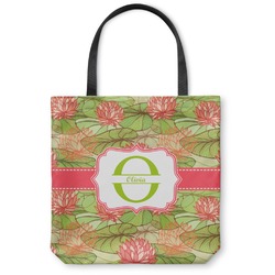 Lily Pads Canvas Tote Bag - Large - 18"x18" (Personalized)