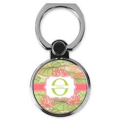 Lily Pads Cell Phone Ring Stand & Holder (Personalized)