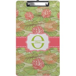 Lily Pads Clipboard (Legal Size) (Personalized)