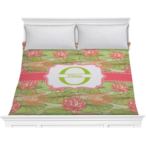 Custom Lily Pads Comforter - King (Personalized)