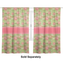Lily Pads Curtain Panel - Custom Size
