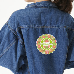 Lily Pads Twill Iron On Patch - Custom Shape - X-Large - Set of 4 (Personalized)