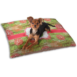 Lily Pads Dog Bed - Small w/ Name and Initial