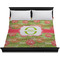 Lily Pads Duvet Cover - King - On Bed - No Prop