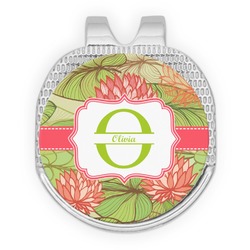 Lily Pads Golf Ball Marker - Hat Clip - Silver