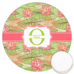 Lily Pads Printed Cookie Topper - 3.25" (Personalized)