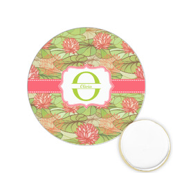 Lily Pads Printed Cookie Topper - 1.25" (Personalized)