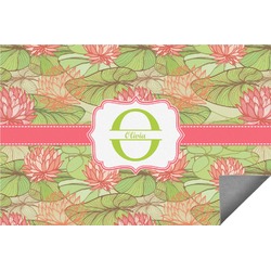 Lily Pads Indoor / Outdoor Rug - 5'x8' (Personalized)