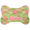 Lily Pads Large Bone Shaped Mat - Flat