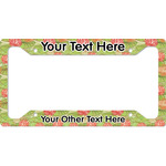 Lily Pads License Plate Frame - Style A (Personalized)