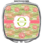 Lily Pads Compact Makeup Mirror (Personalized)