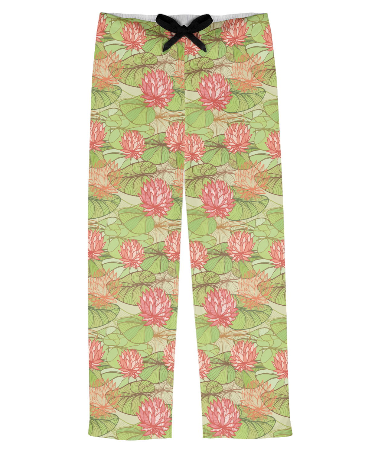 Lily Pads Mens Pajama Pants (Personalized) - YouCustomizeIt