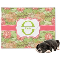 Lily Pads Dog Blanket - Regular (Personalized)