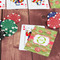 Lily Pads On Table with Poker Chips