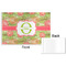 Lily Pads Disposable Paper Placemat - Front & Back