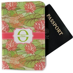 Lily Pads Passport Holder - Fabric (Personalized)