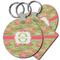 Lily Pads Plastic Keychains