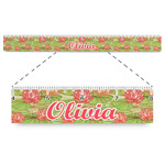 Lily Pads Plastic Ruler - 12" (Personalized)