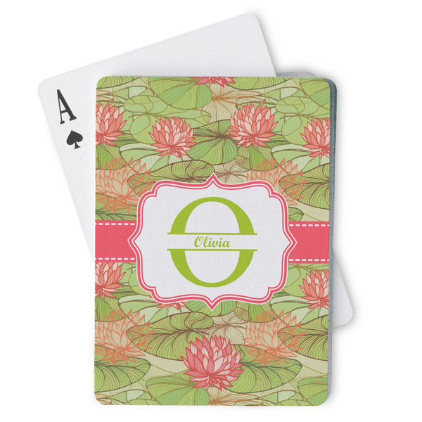 Custom Lily Pads Playing Cards (Personalized)