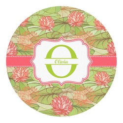 Lily Pads Round Decal - Large (Personalized)