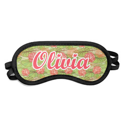 Lily Pads Sleeping Eye Mask - Small (Personalized)