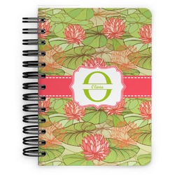 Lily Pads Spiral Notebook - 5x7 w/ Name and Initial