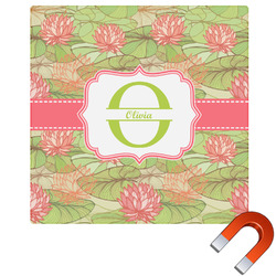Lily Pads Square Car Magnet - 10" (Personalized)