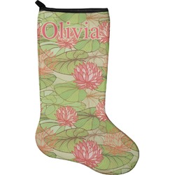 Lily Pads Holiday Stocking - Single-Sided - Neoprene (Personalized)