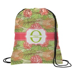Lily Pads Drawstring Backpack - Medium (Personalized)