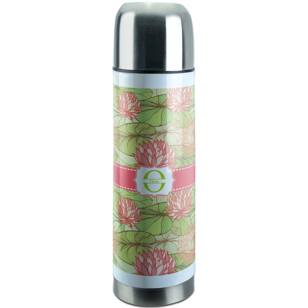 Custom Lily Pads Stainless Steel Thermos (Personalized)