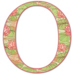 Lily Pads Letter Decal - Small (Personalized)