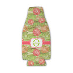 Lily Pads Zipper Bottle Cooler (Personalized)