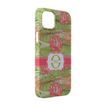 Lily Pads iPhone Case - Plastic - iPhone 14 (Personalized)