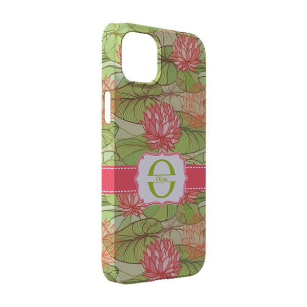 Custom Lily Pads iPhone Case - Plastic - iPhone 14 (Personalized)