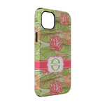 Lily Pads iPhone Case - Rubber Lined - iPhone 14 Pro (Personalized)