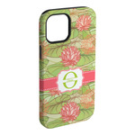 Lily Pads iPhone Case - Rubber Lined - iPhone 15 Plus (Personalized)