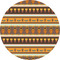 African Masks 1" Multipurpose Round Labels - Single Sticker