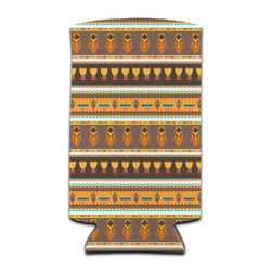 African Masks Can Cooler (tall 12 oz)